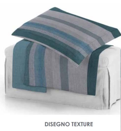 COMPLETO LENZUOLA CALDO COTONE TEXTURE A UNA PIAZZA E MEZZA 190X300 CAVALIERI