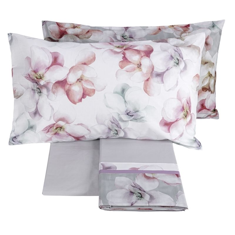 COMPLETO LETTO MATRIMONIALE PERCALLE  FAZZINI GEOMETRIE