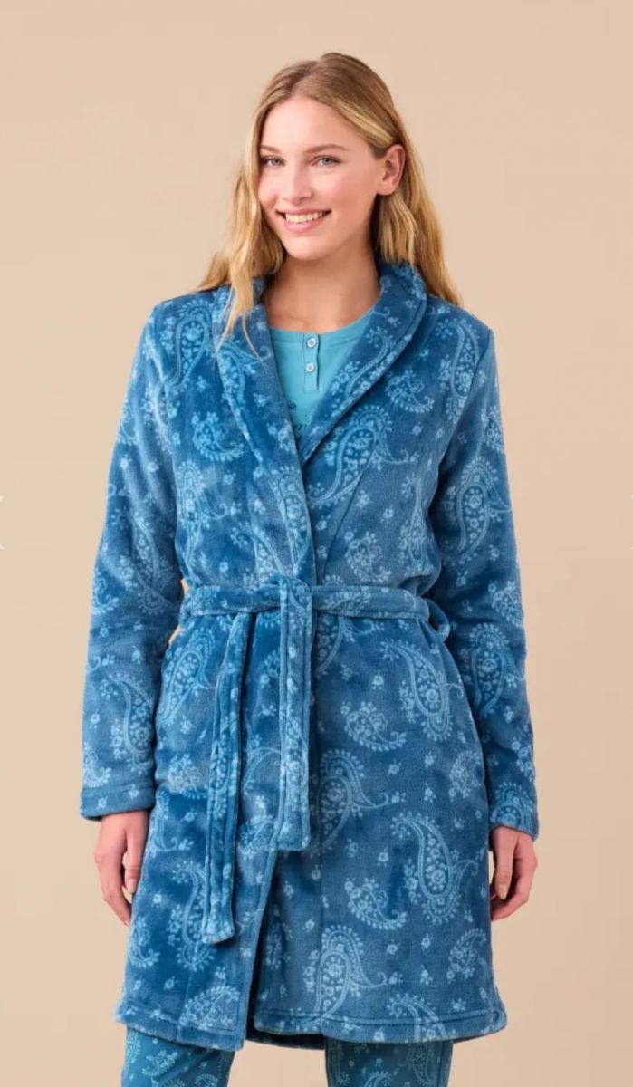 VESTAGLIA DONNA ECO AGNELLINO