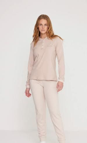 PIGIAMA DONNA ORSETTO PUNTO MILANO 24D2517 BIANCALUNA KISSIMO