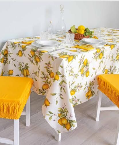 TOVAGLIA DA TAVOLA 180X270 CON 12 TOVAGLIOLI MACEDONIA