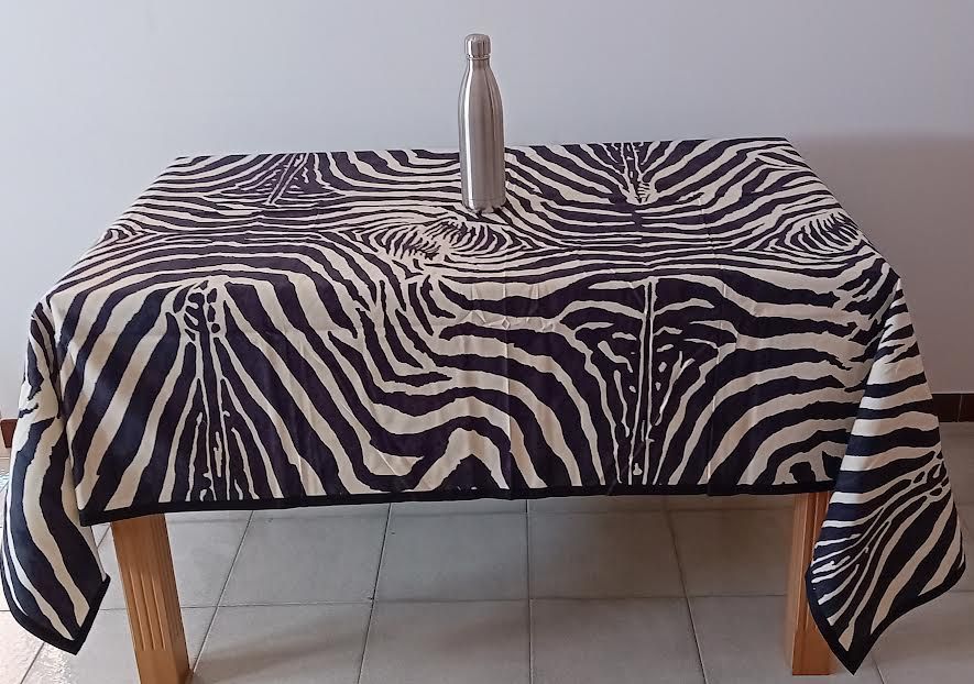 TOVAGLIA COPRITAVOLO TAG HAUSE 180X280 ZEBRA