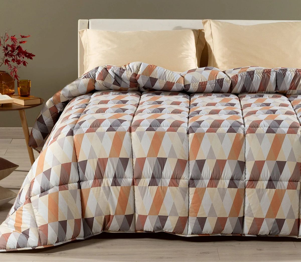 CANDY COMPLETO LENZUOLA IN FLANELLA A MATRIMONIALE  CALEFFI FIOR DI FLANELLA