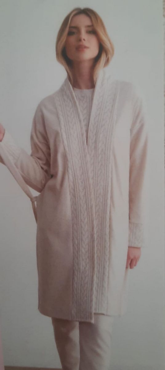 VESTAGLIA DONNA ECO AGNELLINO